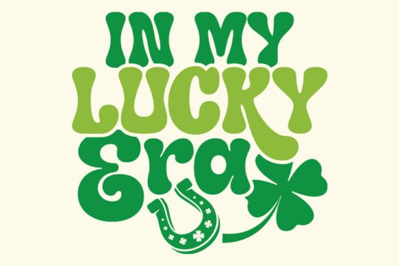 Download Retro St. Patrick's Day Svg, in My Lucky - Retro st. patrick's day Collection
