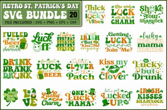 Download Retro St. Patrick's Day SVG Bundle - Retro st. patrick's day Collection