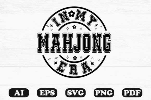 Download In My Mahjong Era Svg T-shirt Design - Premium Resources