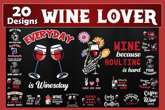 Download Wine Lover SVG Bundle - Wine lover svg Collection