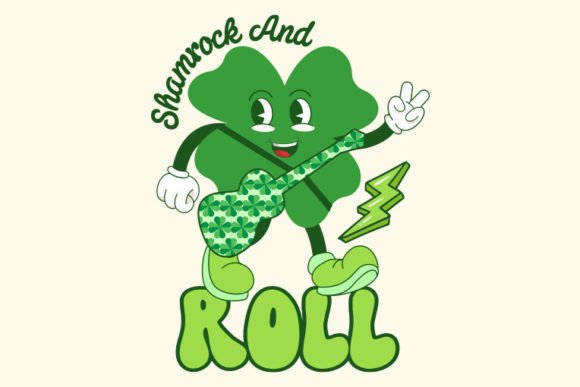 Download Retro St. Patrick's Day Svg, Shamrock - Retro st. patrick's day Collection